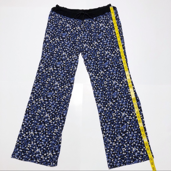 DKNY Pajama Pants | Size Medium | Black Blue White - Picture 15 of 16